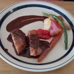 ル プライエ - 鴨のチョコレートソース