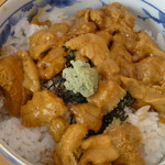 あけみちゃん号 - うに丼