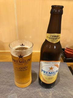 Unagi Musashino - ノンアルビールはサッポロでした