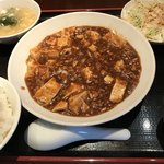 中華厨房 もりもと - マーボー豆腐ランチ(ご飯おかわり自由)¥780