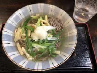 善与門 - いなり蕎麦   880円