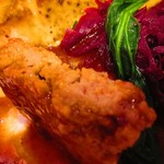 ビストロ アオキ - ジューシーなミートローフ