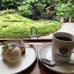 master-piece coffee - ブレンドコーヒー＋ベイクドチーズケーキ  1,150円税込