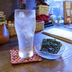 灯 - 韓国のり付き、