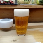 家庭料理 小川 - 生ビール