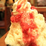 甘味処 古今茶家 - 果肉ソースうまし