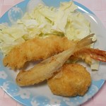 丸十タナカ - フグ唐揚げ他 2018.6