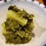 鮨匠 のむら - 葉山葵は少しピリッとするくらいで幾らでも食べられるほどに美味しい♪