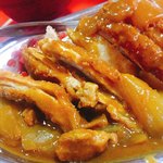 藤や - 2018年6月。カツカレーのカツは極薄です。