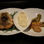 kazefukeba - 水カマスの竜田揚げ　豆腐のタルタルソース