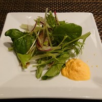 Teppan Dining L’ajitto - セットのミニサラダ