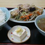 東華 - 野菜炒め定食