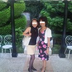 エメ・ヴィベール - 最後にお庭で記念撮影