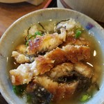 かん吉 - 出汁をかける