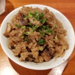 麺屋 六感堂 - イカ飯（限定チャコ飯）