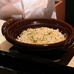 野嵯和 - あかしゃ蝦　白海老のご飯