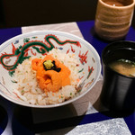 野嵯和 - ご飯うにを乗せて