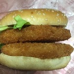 マクドナルド - エビ寄せフライが倍って・・・
            
            
            