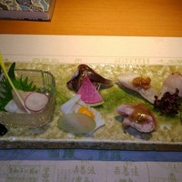 浪速割烹 㐂川 - お造り八寸(私好み)