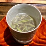 御料理 光安 - じゅん菜の葛出し仕立て