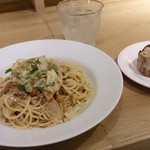 フジマル醸造所 - キャベツと自家製ミートソースのパスタランチ