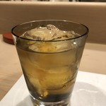 うを徳 - 梅酒ロック