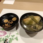うを徳 - 加茂茄子＆マダカアワビ＆クロアワビ