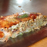 あしあと - 「お好み焼き　肉玉ちゃんぽん」（650円）