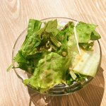 イル ソーレカリーノ - ランチのミニサラダ