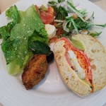 ザ・テラス - サラダ、サンドイッチ