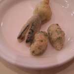 ラ・テンダ・ロッサ - 花ズッキーニのフリット　セッポリーネ