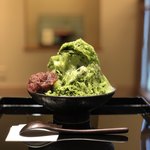 桂新堂本店 喫茶 活創庵 - 抹茶金時