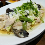豊栄 - 古白鶏ときくらげ腐乳蒸し