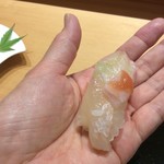 小松 弥助 - ヒラメ梅肉