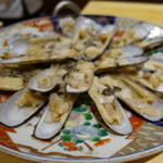 銀座 しのはら - あげまき貝　炭火焼き