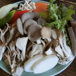 きのこの里 鈴加園 - 野菜の盛り合わせ(二人分)