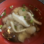 きのこの里 鈴加園 - きのこ汁