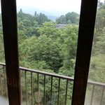 きのこの里 鈴加園 - 窓から見た景色