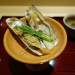 銀座 しのはら - あげまき貝