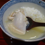 銀座 しのはら - 桑名の蛤と淡路の鱧のしゃぶしゃぶ