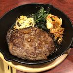 焼肉問屋バンバン - ハンバーグ