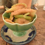 長者町立ち飲み やいちゃん - セロリ醤油漬け