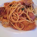 ラ・テンダ・ロッサ - ゾウリエビのリングイネ