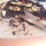 ラ・テンダ・ロッサ - イカスミのピッツァ