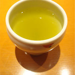 まるや本店 - 食後のお茶。