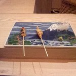 さえ喜 - ツブガイと真珠貝の西京焼　い～いい　香りがいい！！