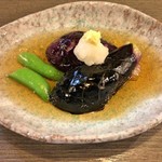 うみぼうず - 茄子の揚げ浸し