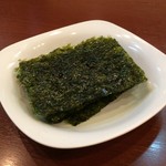 紅梅園 - H.30.5.13.夜 韓国のり 200円税別