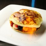 Cream brûlée Pancakes