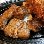 シェフ - エビフライ＋ステーキ＋クリームコロッケセット：1,200円